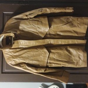 Nice leather duster coat